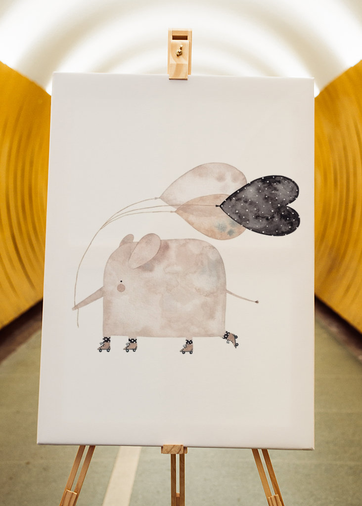 Elephants with Balloons