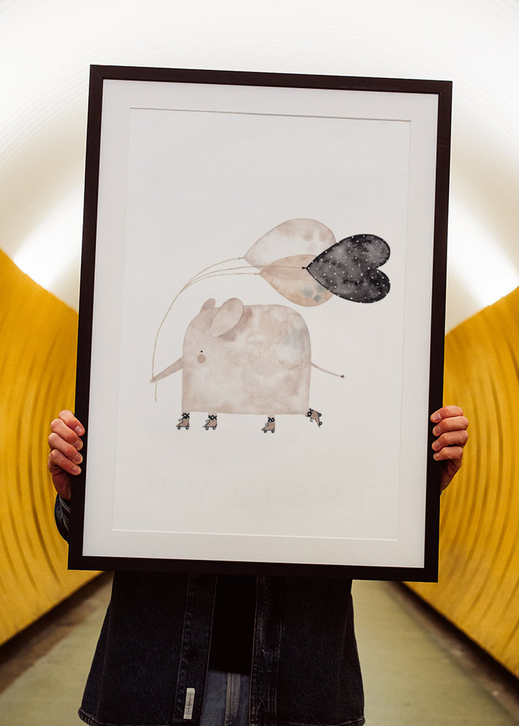 Elephants with Balloons