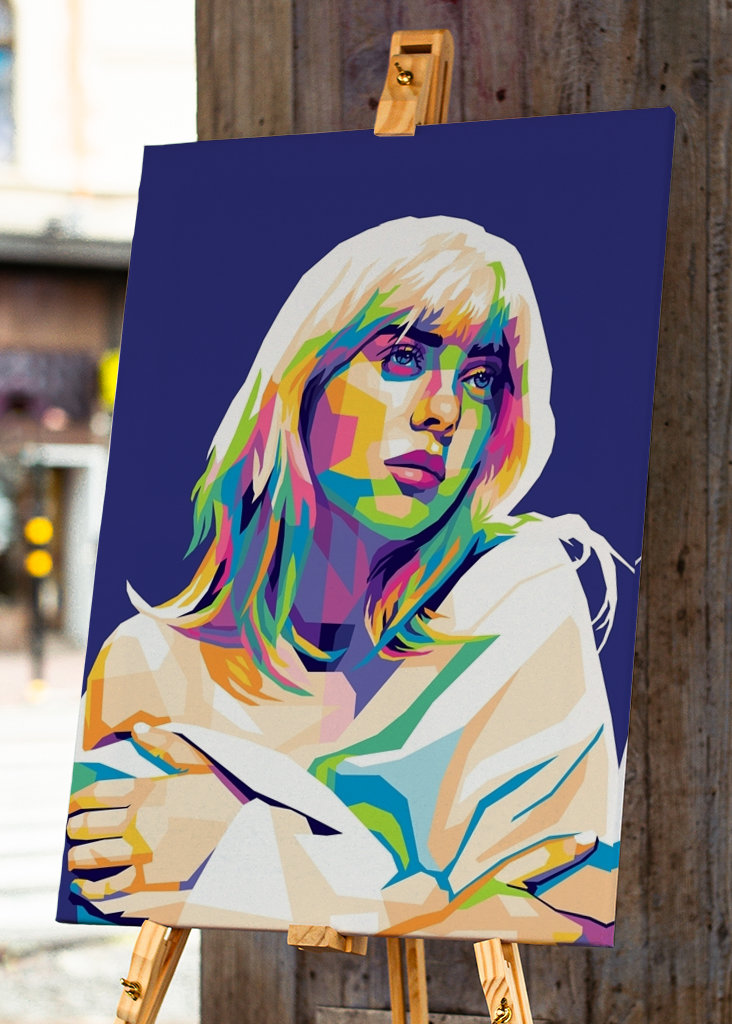 Billie Eilish Pop Art