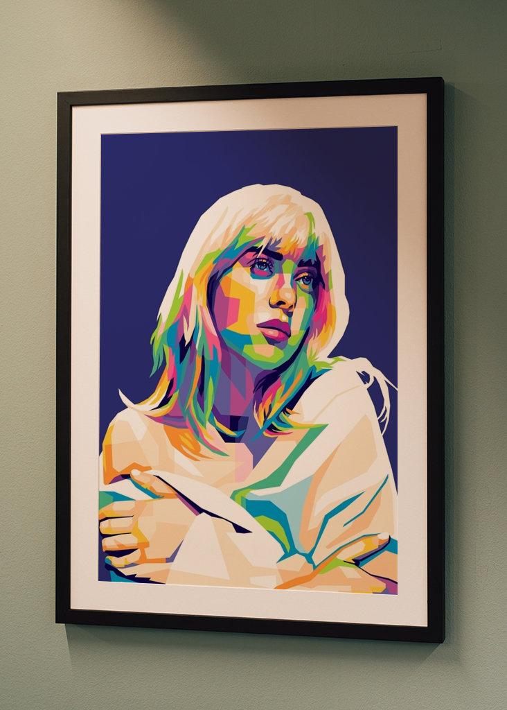 Billie Eilish Pop Art