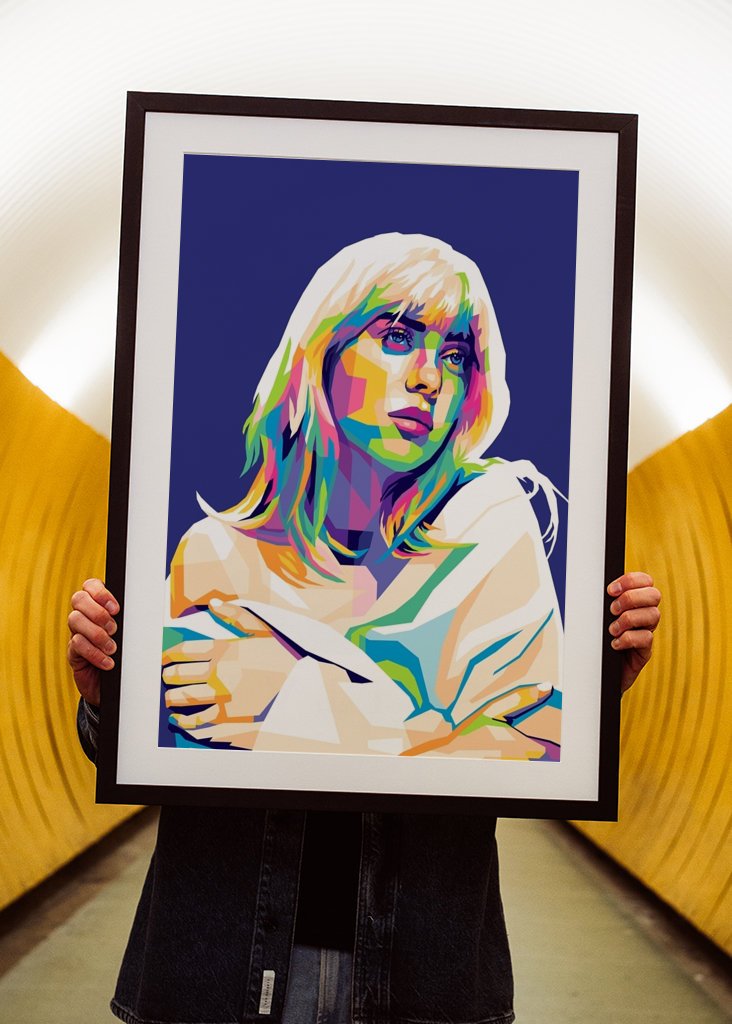 Billie Eilish Pop Art