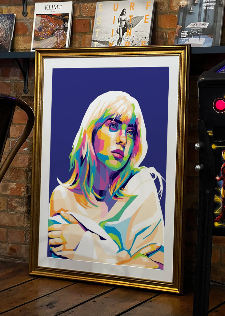 Billie Eilish Pop Art