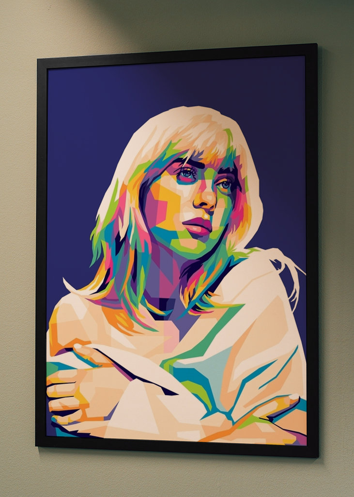 Billie Eilish Pop Art