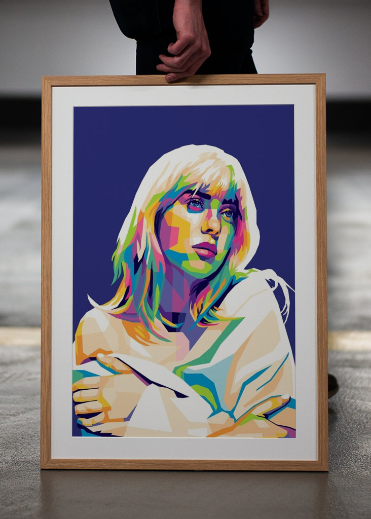 Billie Eilish Pop Art