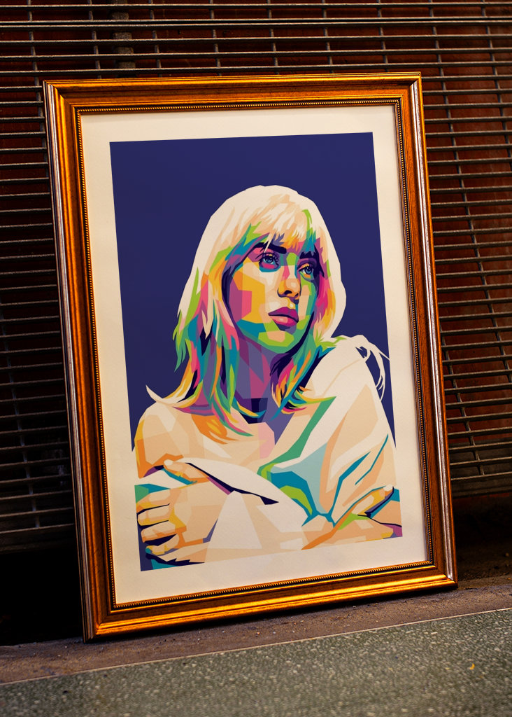 Billie Eilish Pop Art