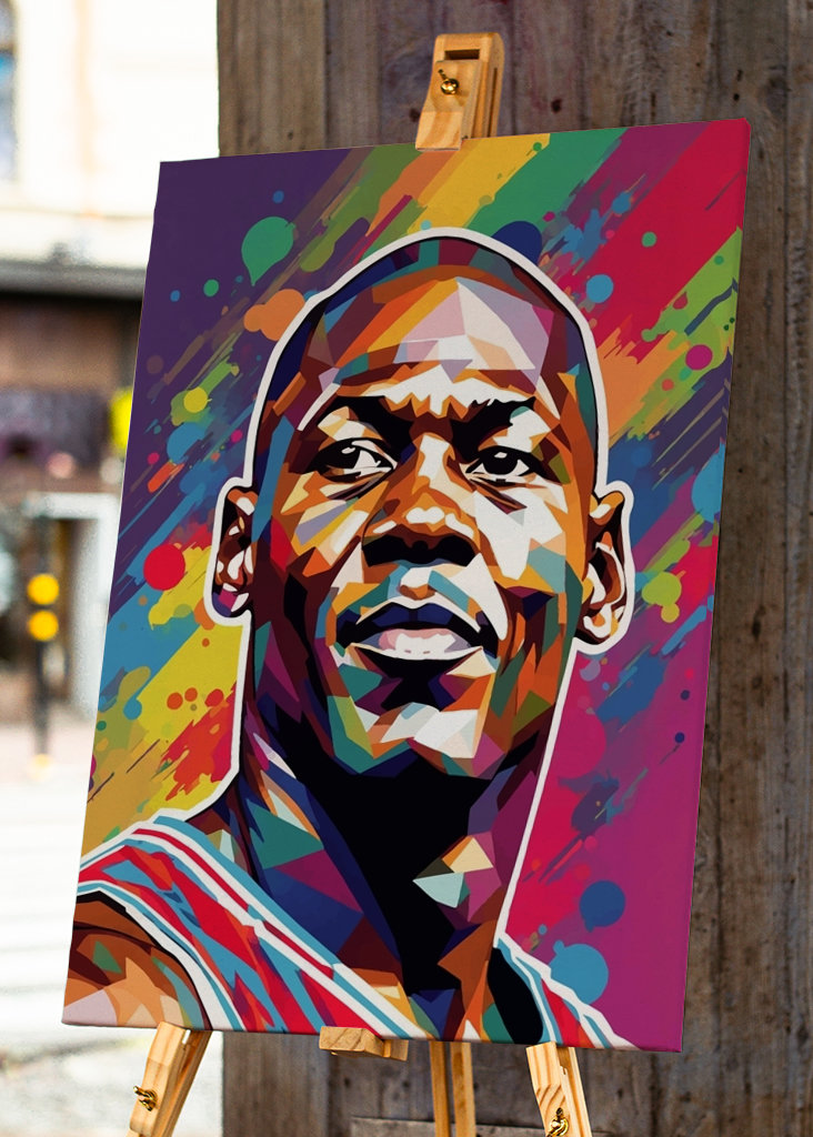 Michael Jordan Pop Art