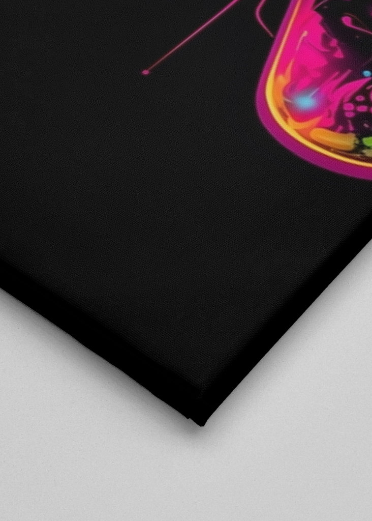 Neon Gaming Controller