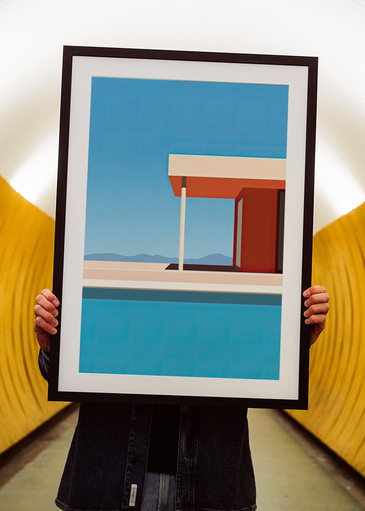 Bauhaus Poster Plakat Druck