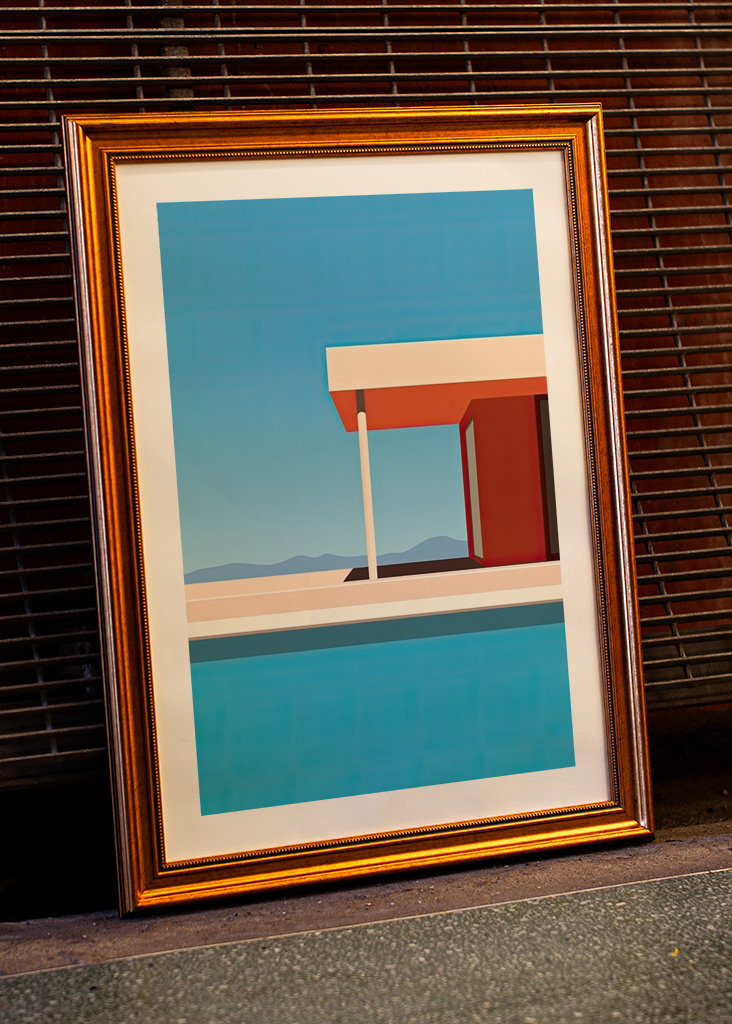 Bauhaus Poster Plakat Druck