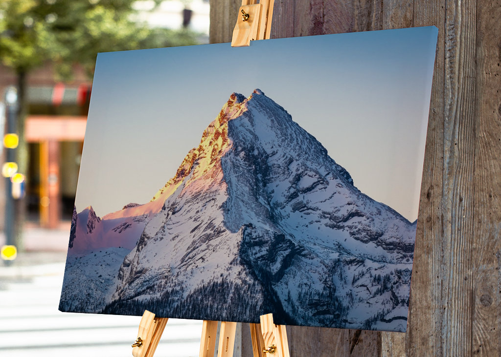 Watzmann Peak at Sunrise