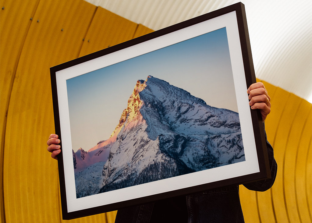 Watzmann Peak at Sunrise