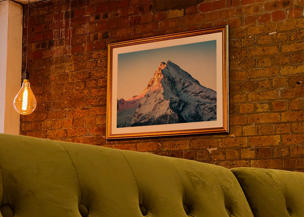 Watzmann Peak at Sunrise