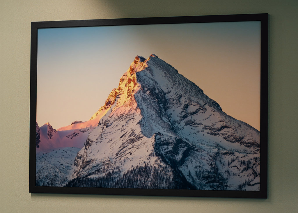 Watzmann Peak at Sunrise