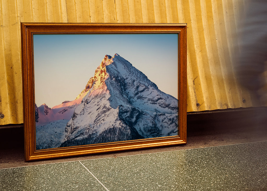 Watzmann Peak at Sunrise