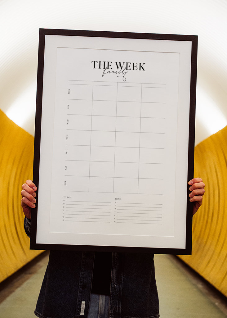 Veckoplanering för familjer