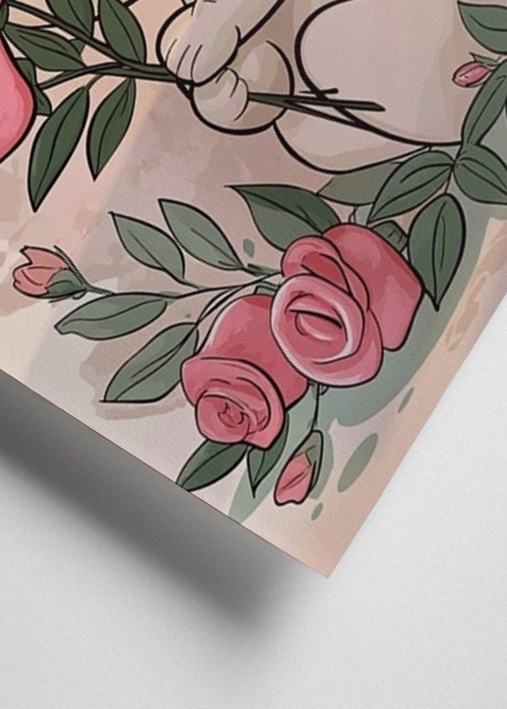 Happy Valentines Day Cute Cat