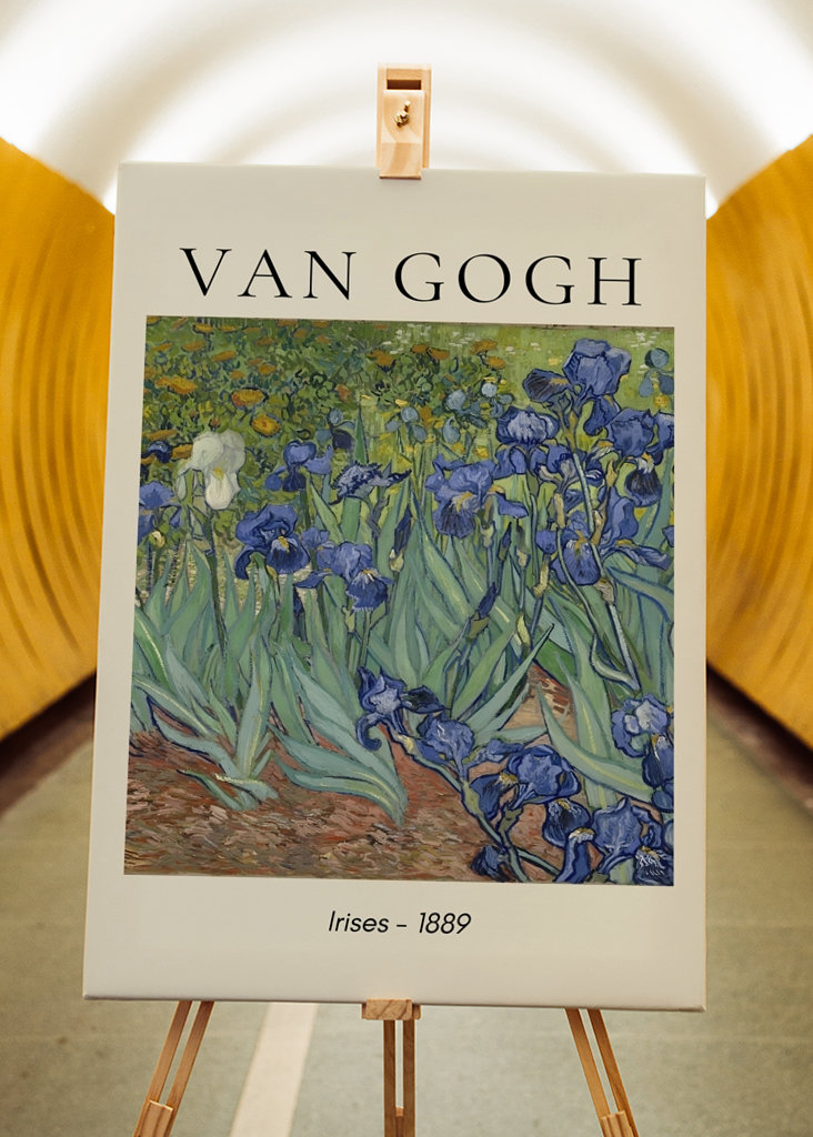 Van Gogh Irises 1889