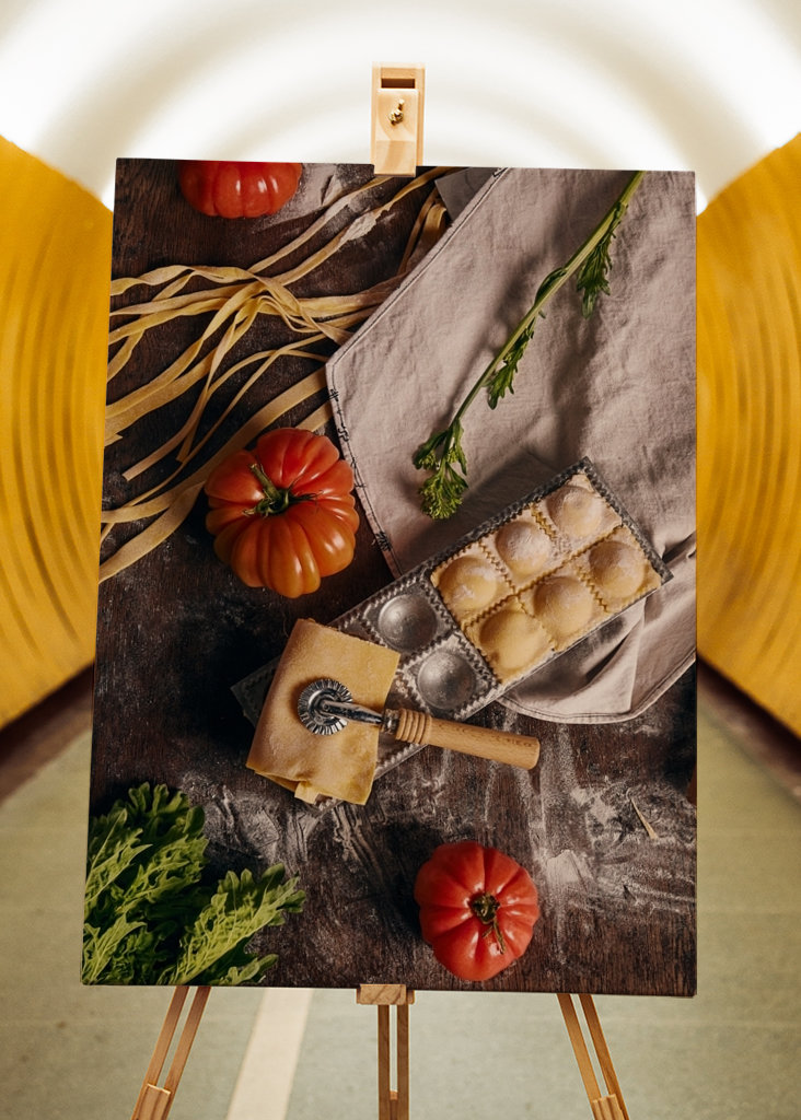 Rustic Ravioli Elegance