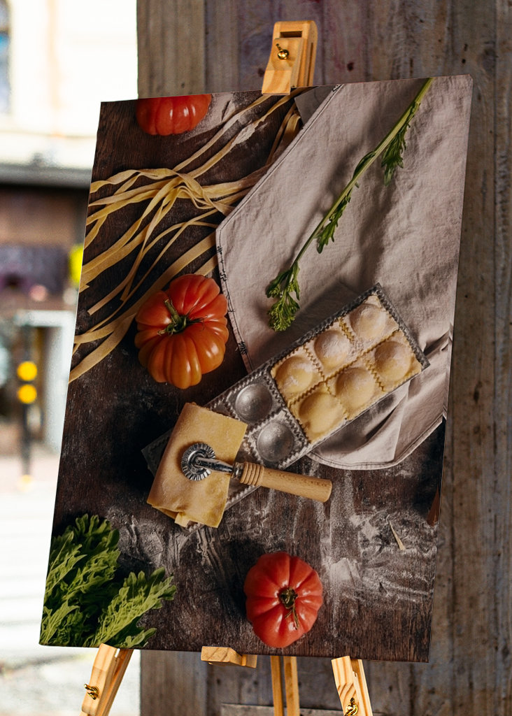 Rustic Ravioli Elegance