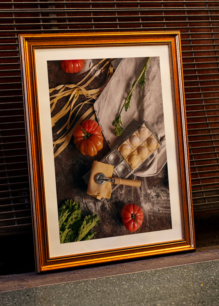 Rustic Ravioli Elegance