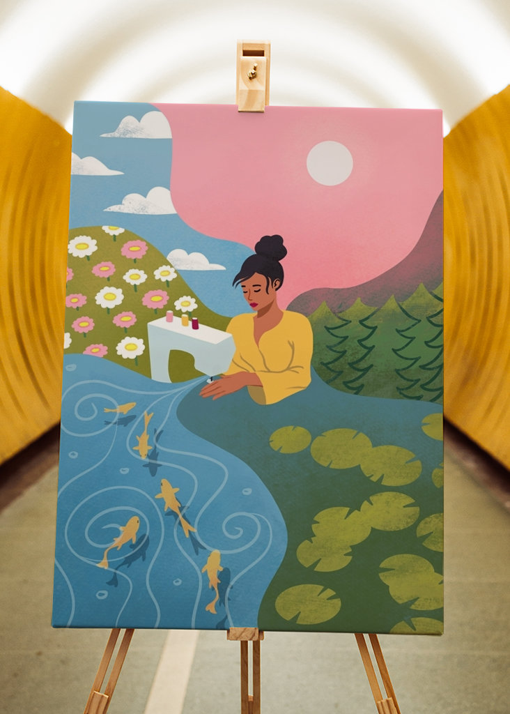 Sie erschafft ihre eigene Welt