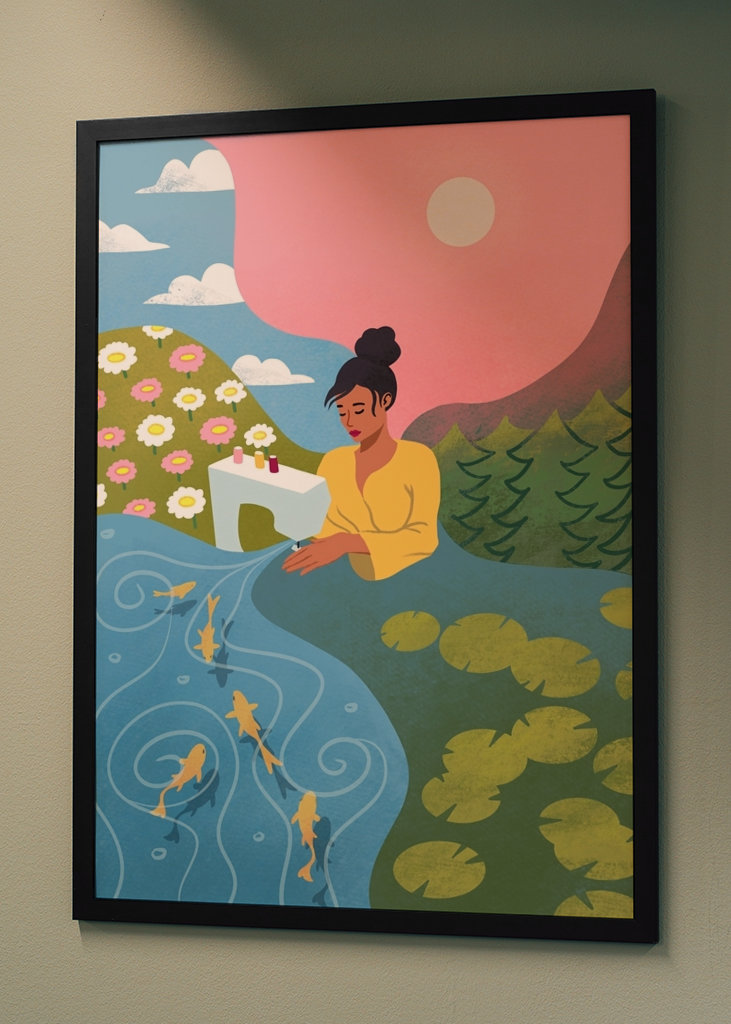 Sie erschafft ihre eigene Welt