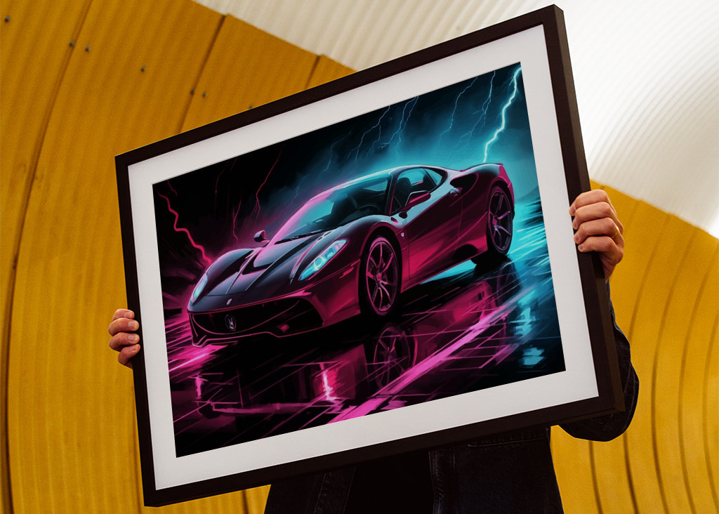 Ferrari Enzo - Neon Shadow