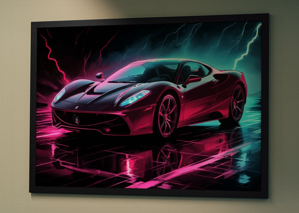 Ferrari Enzo - Neon Shadow