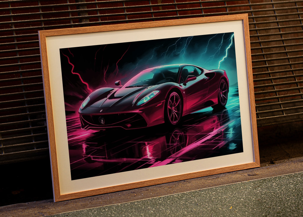 Ferrari Enzo - Neon Shadow