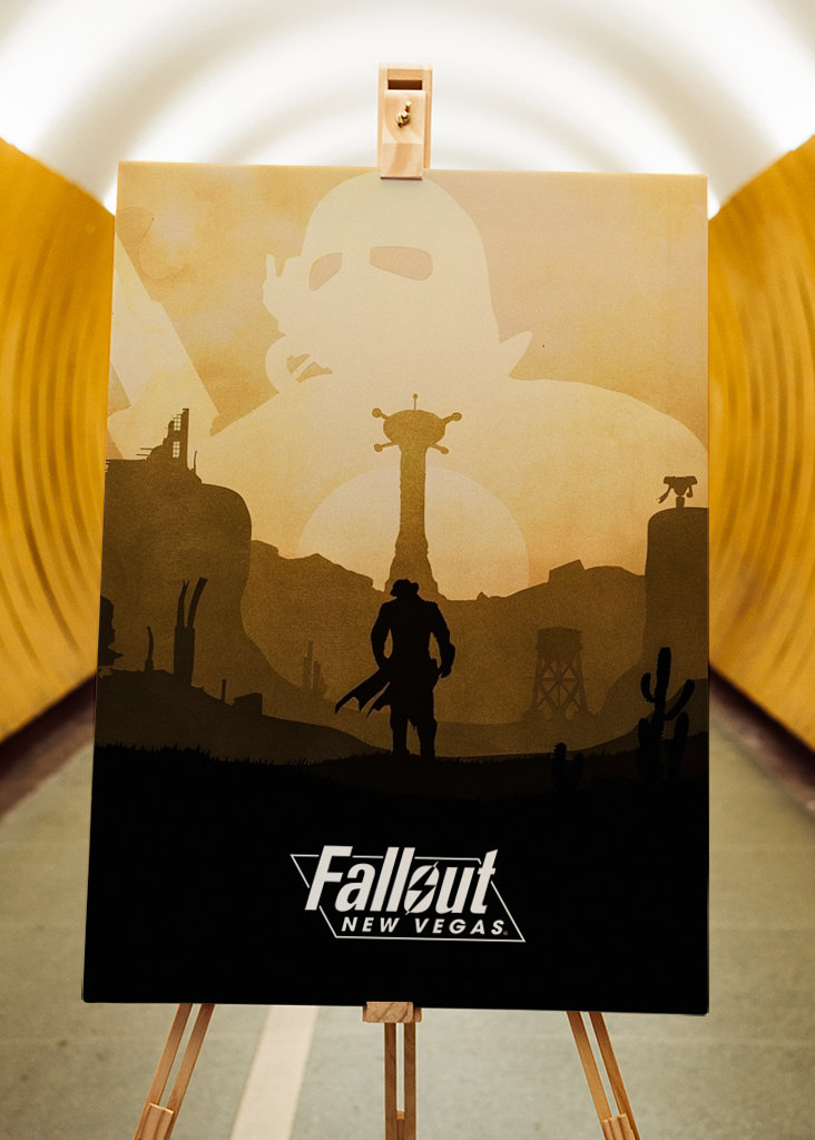 Fallout New Vegas minimalistisk