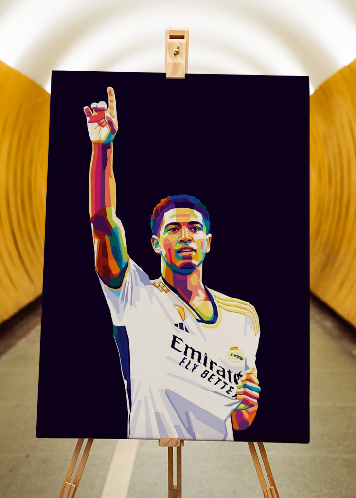 Jude Bellingham Pop Art