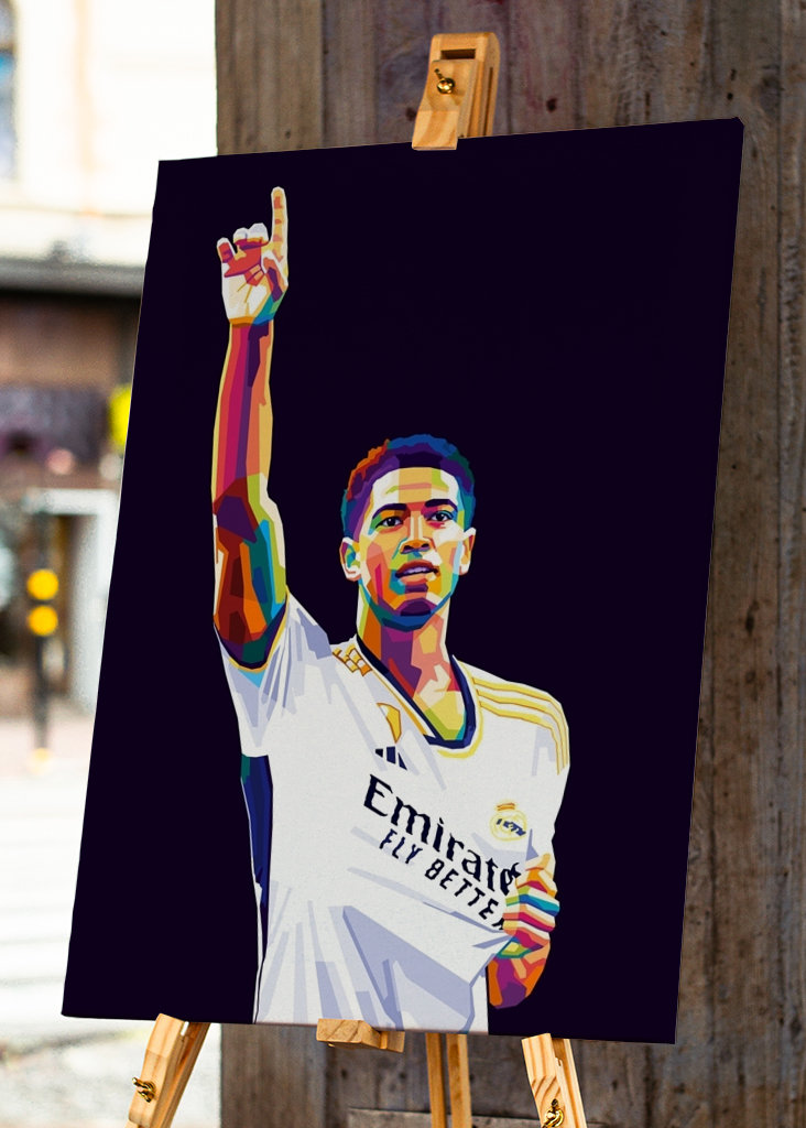 Jude Bellingham Pop Art