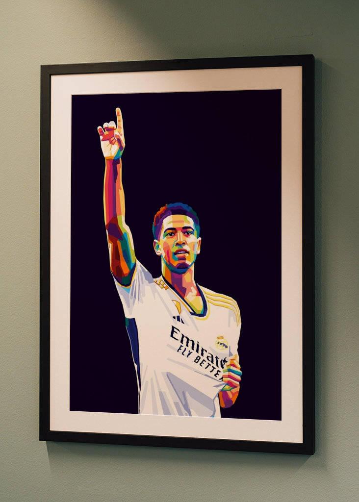 Jude Bellingham Pop Art