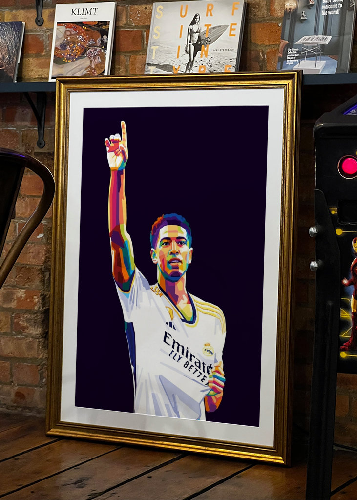 Jude Bellingham Pop Art