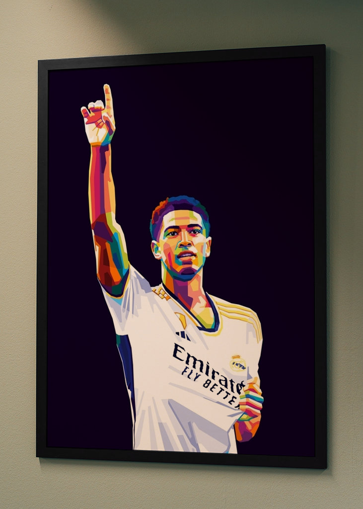 Jude Bellingham Pop Art