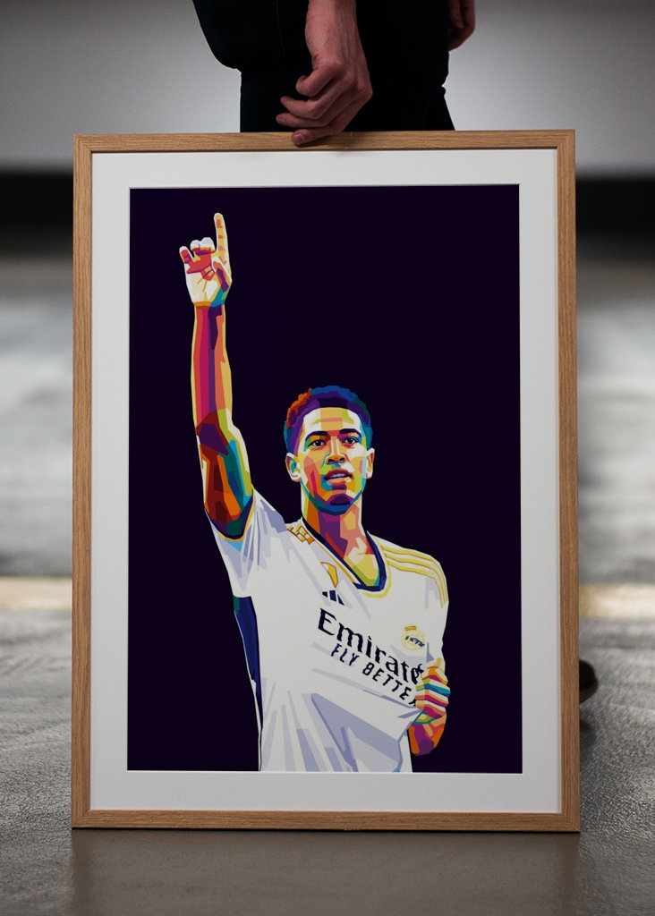 Jude Bellingham Pop Art