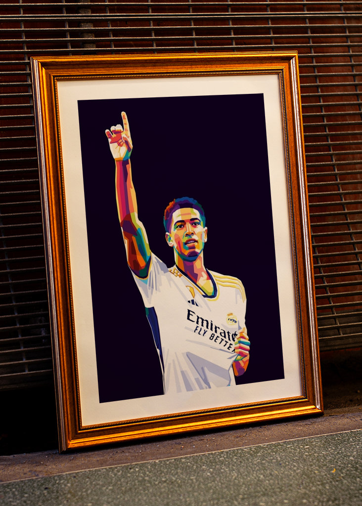 Jude Bellingham Pop Art