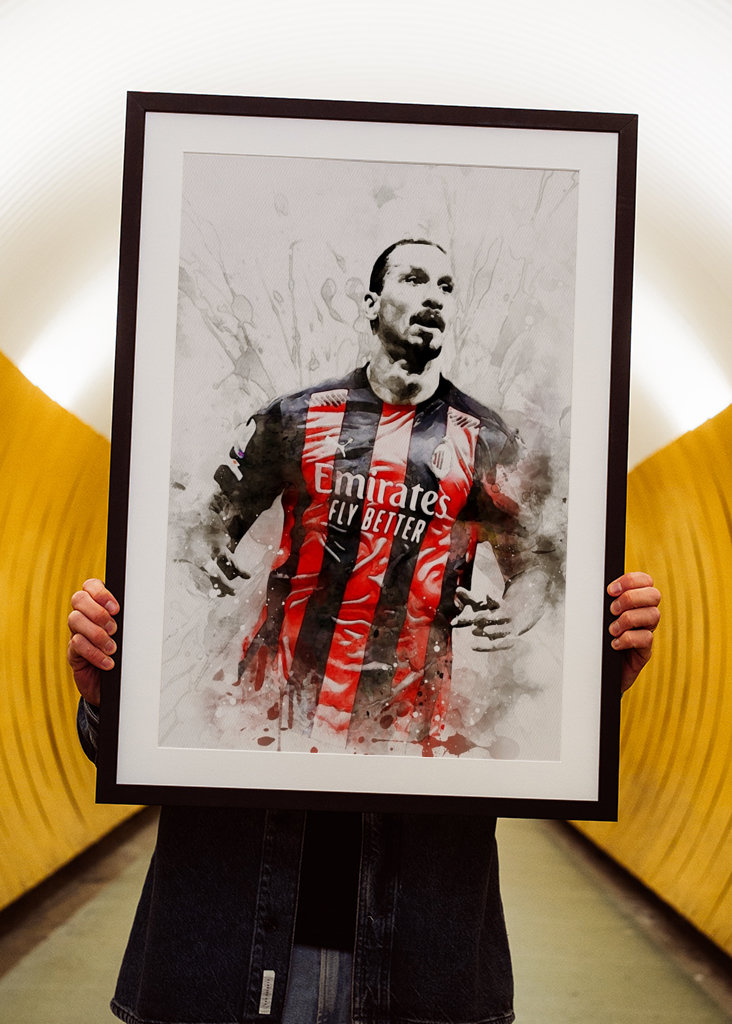 Zlatan Ibrahimovic Painting