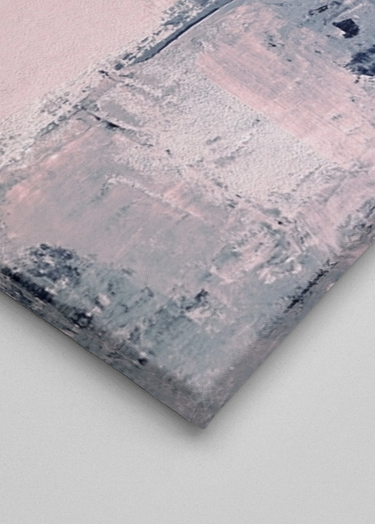 Pink and blue abstract