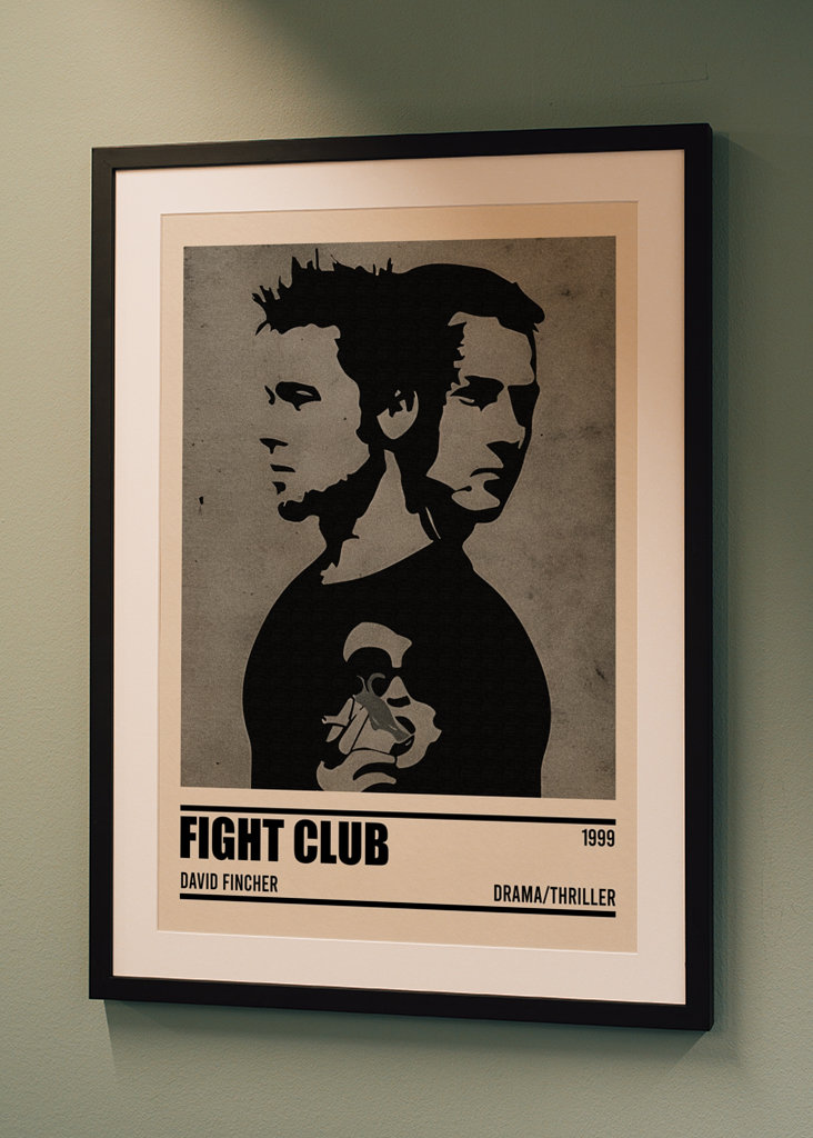 Fight Club Minimalist Poster