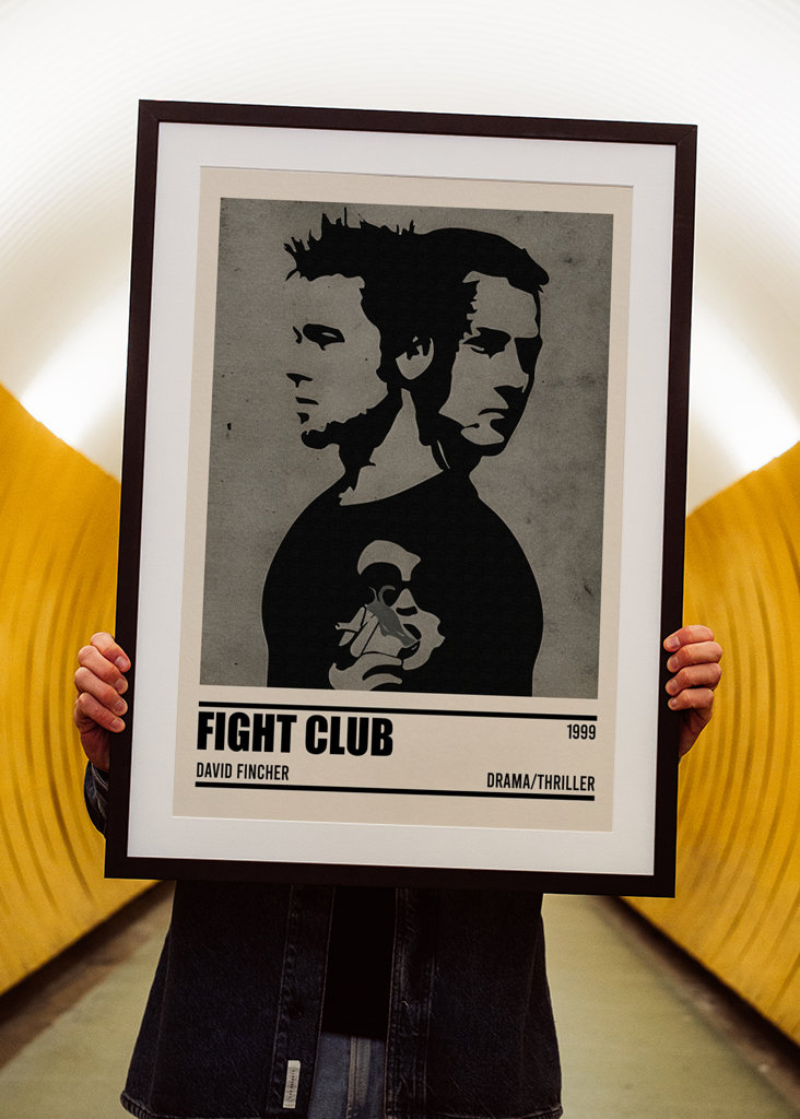 Fight Club Minimalist Poster