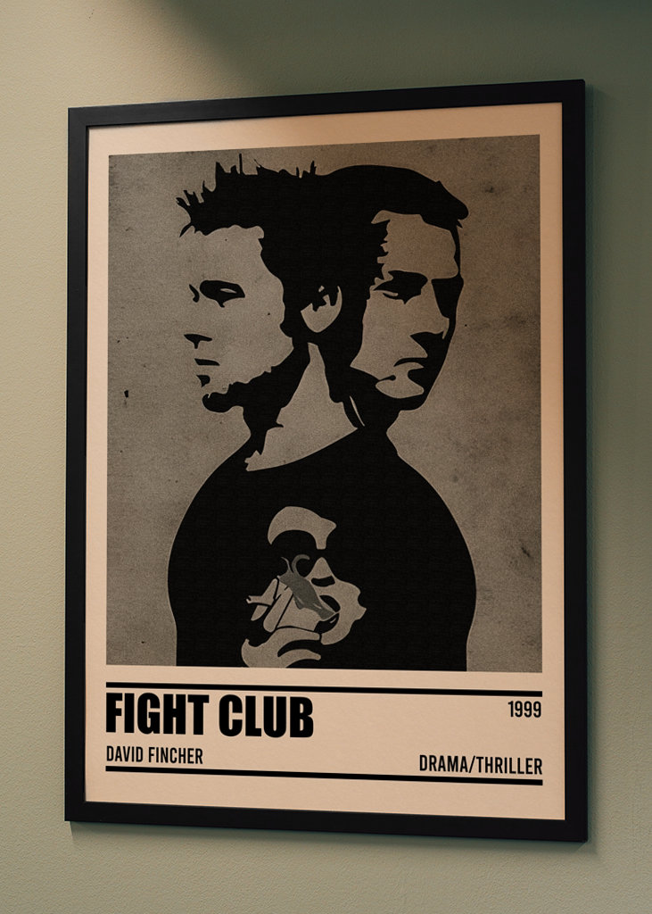 Fight Club Minimalist Poster