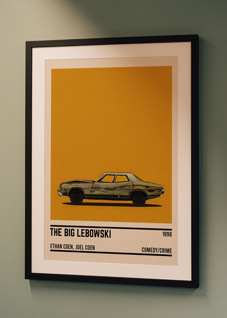 The Big Lebowski car Minimal