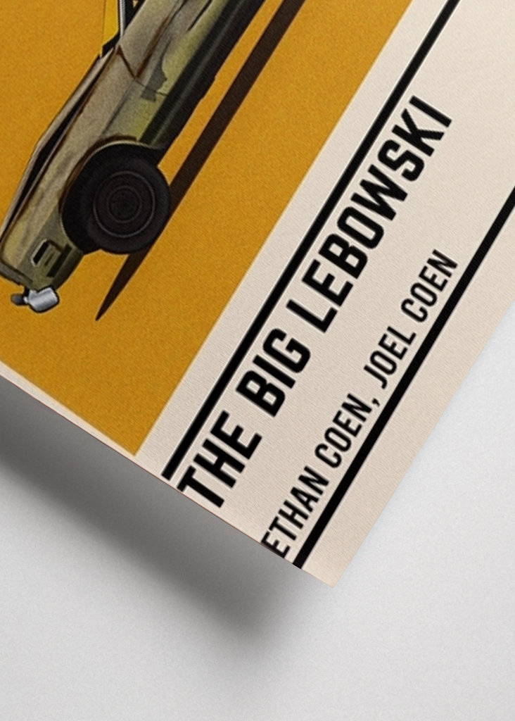 The Big Lebowski car Minimal