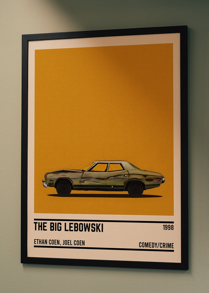 The Big Lebowski car Minimal