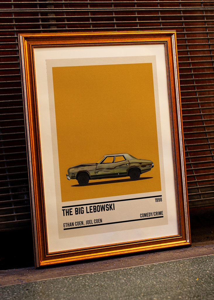The Big Lebowski car Minimal