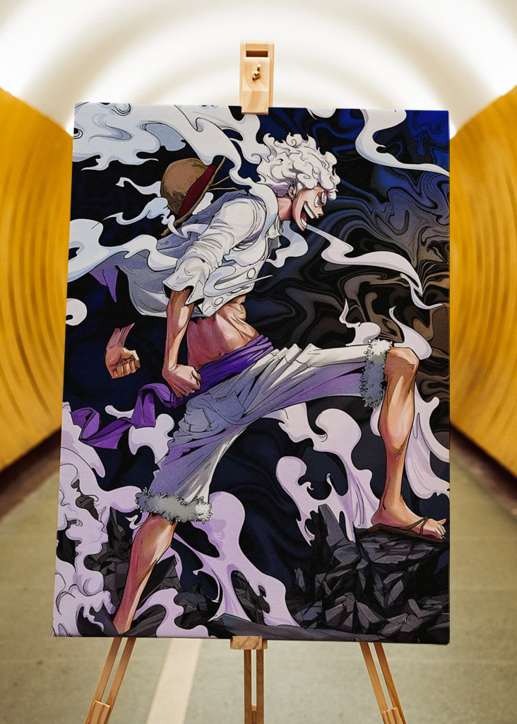 Luffy Gear 5 Smoke Warrior