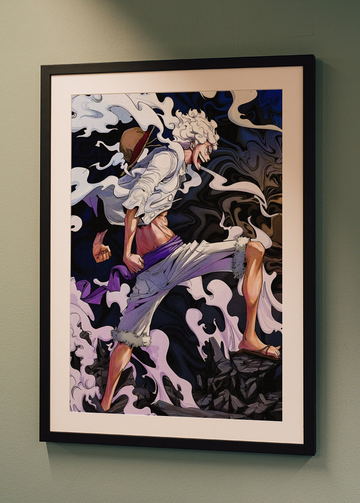 Luffy Gear 5 Smoke Warrior