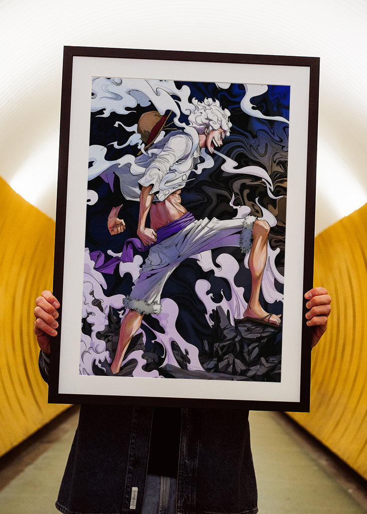 Luffy Gear 5 Smoke Warrior