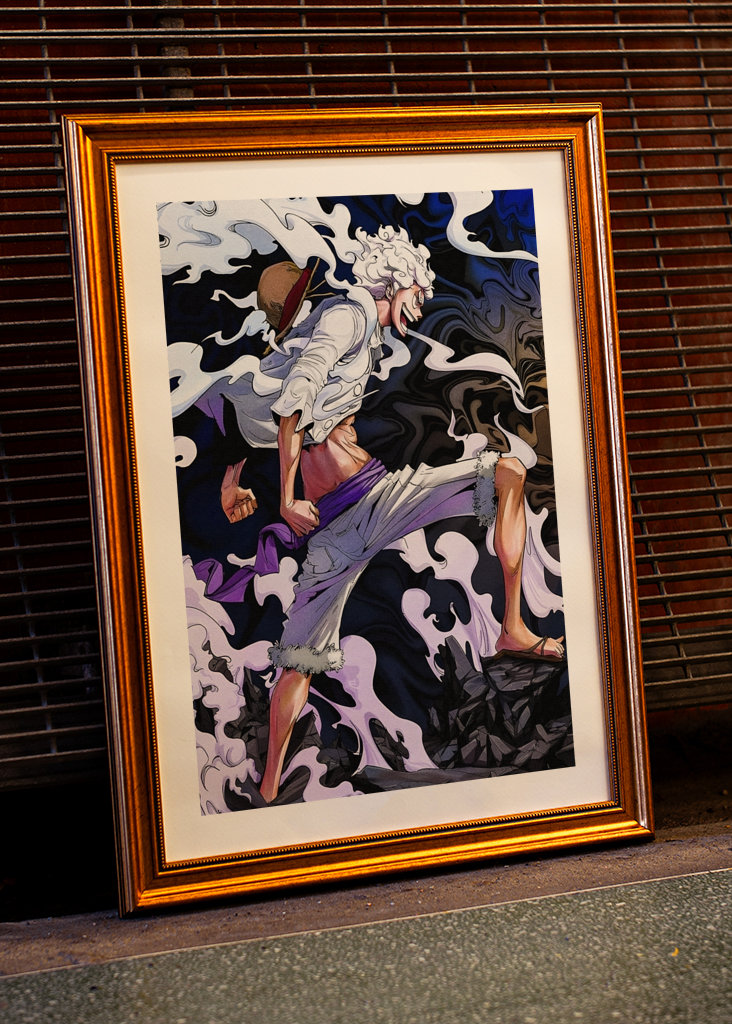 Luffy Gear 5 Smoke Warrior